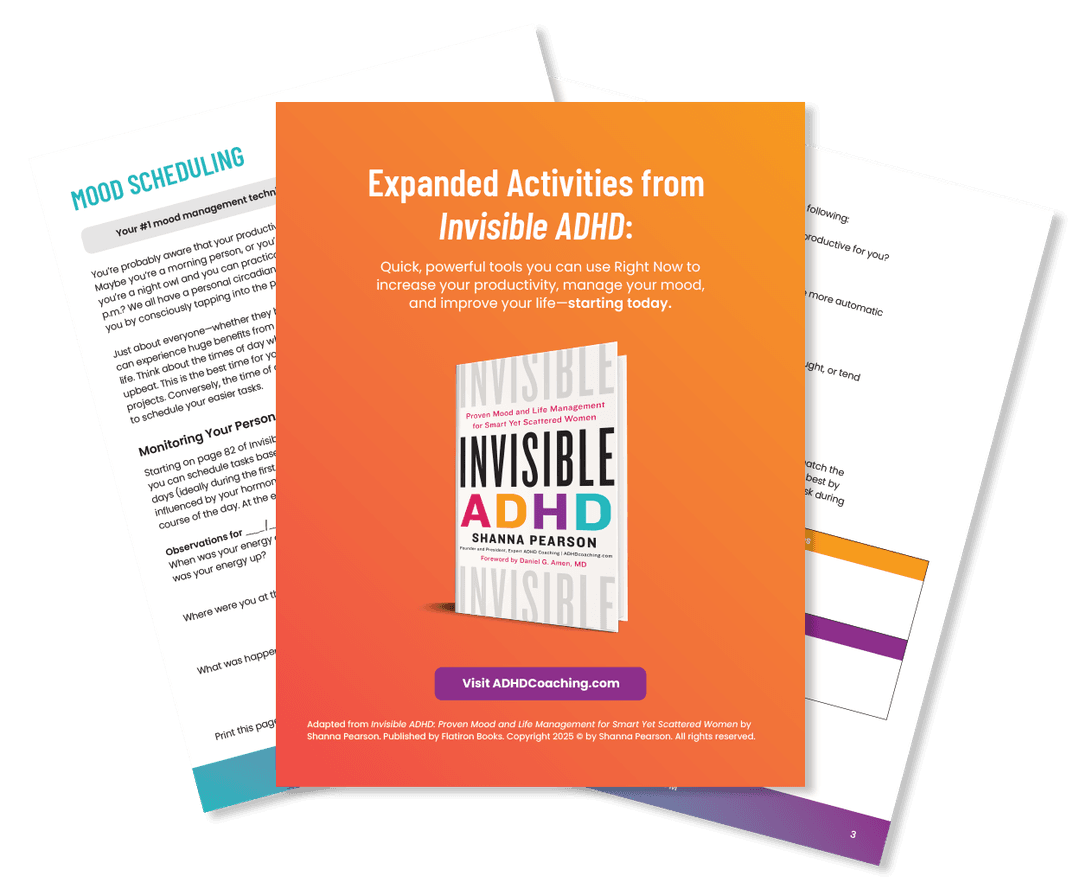 Exclusive workbook from Invisible ADHD