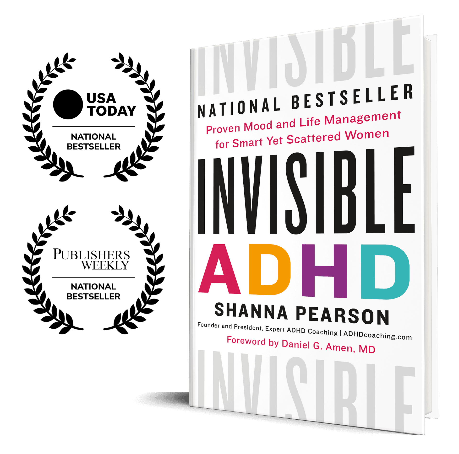 Invisible ADHD by Shanna Pearson, National Bestseller